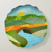 ゴールデンロード ラウンドクッション (裏面)