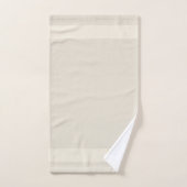 ゴールデンローレルとモノグラムオンライトサンドベージュ バスタオルセット (ハンドタオル)