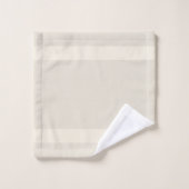 ゴールデンローレルとモノグラムオンライトサンドベージュ バスタオルセット (ウォッシュタオル)