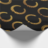 ゴールデンローレルリースラッピング紙 ラッピングペーパー