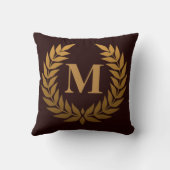 ゴールデンローレルリース クッション (裏面)