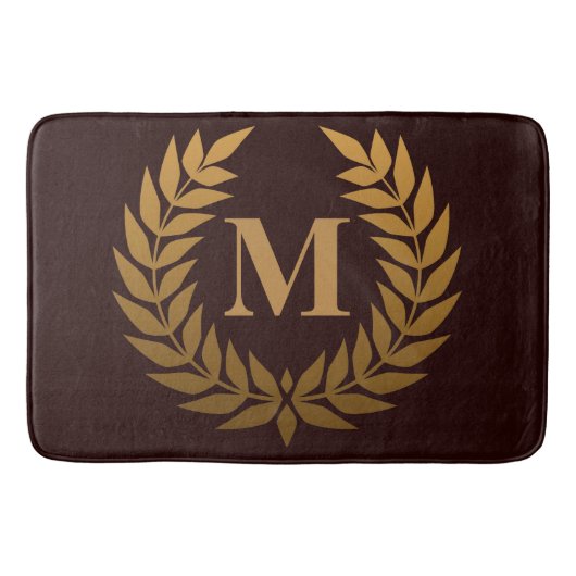 ゴールデンローレルリース バスマット (正面)
