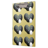 ゴールデンローンボウル、クリップボード クリップボード (左)