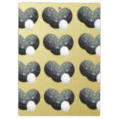 ゴールデンローンボウル、クリップボード クリップボード (裏面)