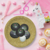 ゴールデンローンボウル、紙パーティープレート ペーパープレート (パーティー)