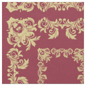 ゴールデンワイン ファブリック (クローズアップ)