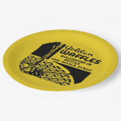 ゴールデンワッフルズブレックファースト ペーパープレート (アングル)