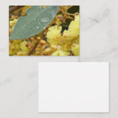 ゴールデンワトルノートカード ノートカード (正面/裏面)