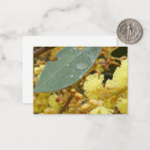 ゴールデンワトルノートカード ノートカード (正面/裏面インサイチュ)