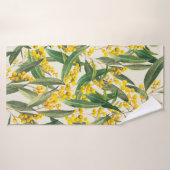 ゴールデンワトル(アカシア・ピカンタ)はオーストラリアのナ バスタオル (バスタオル)