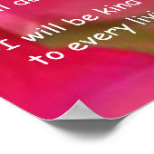 ゴールデンワードで一日を始める ポスター (角)