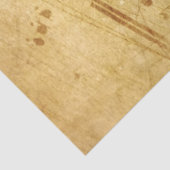 ゴールデンヴィンテージアンティークシート音楽スコアシート 薄葉紙 (詳細)