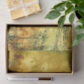 ゴールデンヴィンテージシートミュージックティッシュペーパー 薄葉紙 (ギフト)