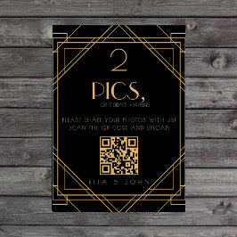 ゴールデンヴィンテージ写真またはシーティングチャートが表示されない 台座サイン