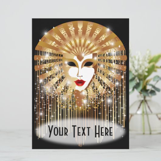 ゴールデンヴェネツィアカーニバルパーティーマスク シーズンカード (スタンド正面)