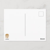 ゴールデンヴェネツィアカーニバルパーティーマスク ポストカード (裏面)