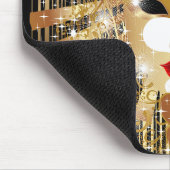 ゴールデンヴェネツィアカーニバルパーティーマスク マウスパッド (コーナー)