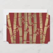 ゴールデン中国のニューイヤースネークホリデイ シーズンカード (裏面)