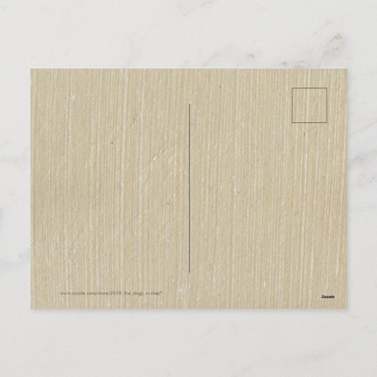 ゴールデン中国の紙カットウサギ年2023 HPostC01 シーズンポストカード (裏面)