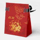 ゴールデン中国の紙カットラット年2020 TFB フェイバーボックス (裏面サイド)