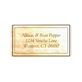 ゴールデン伝統住所 シール