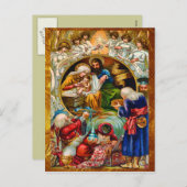 ゴールデン出生シーンハガキ シーズンポストカード (正面/裏面)