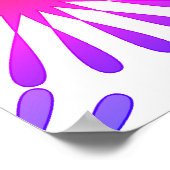 ゴールデン動揺してナスカラインハミングバード ポスター (角)