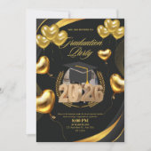 ゴールデン卒業祝賀会 2026 招待状 (正面)