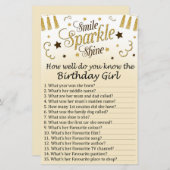 ゴールデン君は誕生日の女の子をどれだけ知っているか (正面/裏面)