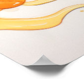 ゴールデン喜び：水滴のワッフル ポスター (角)