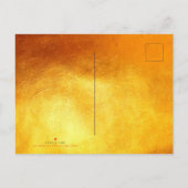 ゴールデン国際的ベ中国のトナム新年P 案内ポストカード (裏面)