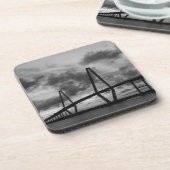 ゴールデン夕べアットアーサー・ラヴェネル・グレースケール コースター (左側)