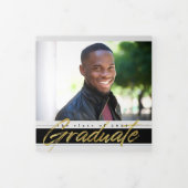 ゴールデン大学院数々の写真三部発表 三つ折り案内状 (カバー)