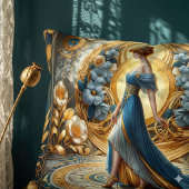 ゴールデン女神インアールヌーボー開花 ランバークッション