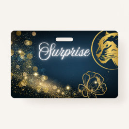 ゴールデン射撃、 発砲スターサプライズ バッジ