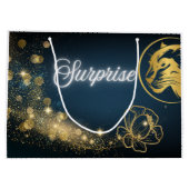 ゴールデン射撃、 発砲スターサプライズ ラージペーパーバッグ (裏面)