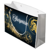 ゴールデン射撃、 発砲スターサプライズ ラージペーパーバッグ (裏面アングル)