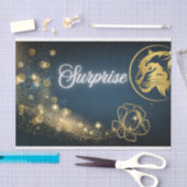 ゴールデン射撃、 発砲スターサプライズ 薄葉紙 (クラフト)