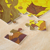 ゴールデン小妖精や小人フェアリー妖精ファンタジーアート ジグソーパズル (側面)