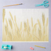 ゴールデン小麦のフィールドの切り離し 薄葉紙 (クラフト)