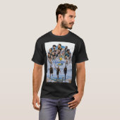 ゴールデン州チャンピオンズバスケットボール2022 Tシャツ (正面フル)