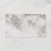 ゴールデン建物ロゴ | 大理石 名刺 (裏面)