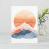 ゴールデン抽象芸術マウンテンピークサンライズ シーズンカード (スタンド正面)