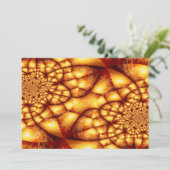 ゴールデン抽象芸術招待状 招待状 (スタンド正面)