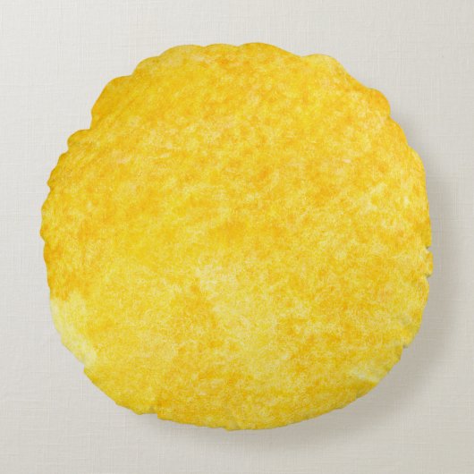 ゴールデン抽象芸術背景要約、芸術、背景 ラウンドクッション (正面)