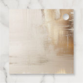 ゴールデン抽象芸術 |の結婚ようこそ抱き枕 フェイバータグ (裏面)