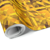ゴールデン抽象芸術 ラッピングペーパー (ロールコーナー)