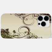 ゴールデン抽象芸術 Case-Mate iPhoneケース (裏面 (横))