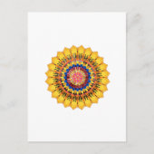 ゴールデン日が差すこと ポストカード (正面)