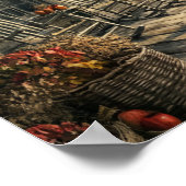 ゴールデン日ズオブオータムAIアート ポスター (角)